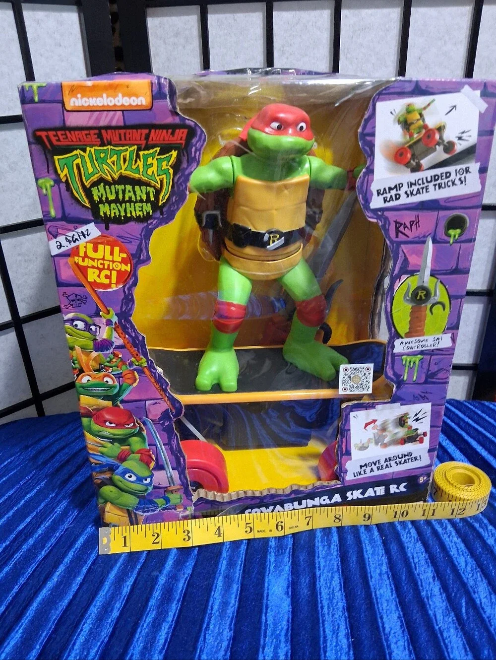 Teenage Mutant Ninja Turtles Raph Cowabunga Skate RC - Green & Red